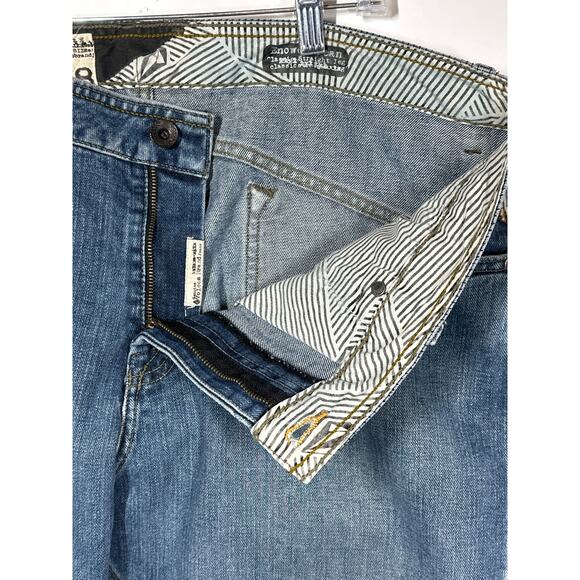 Volcom Enowen Classic Straight Leg Denim Skater Jeans Streetwear Blue Size 38 - Picture 6 of 16